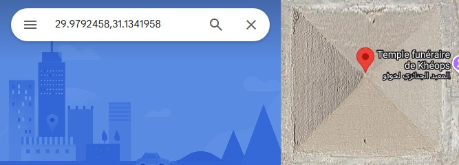 Latitude of the Giza pyramid and its correlation with the speed of light